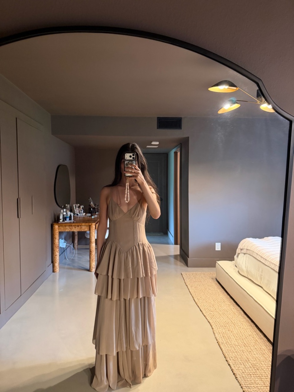 Reformation Brown Maxi Dress